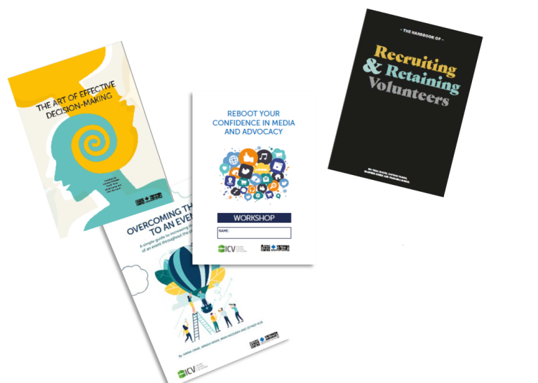 Collection of Aspire workbooks produced by participants