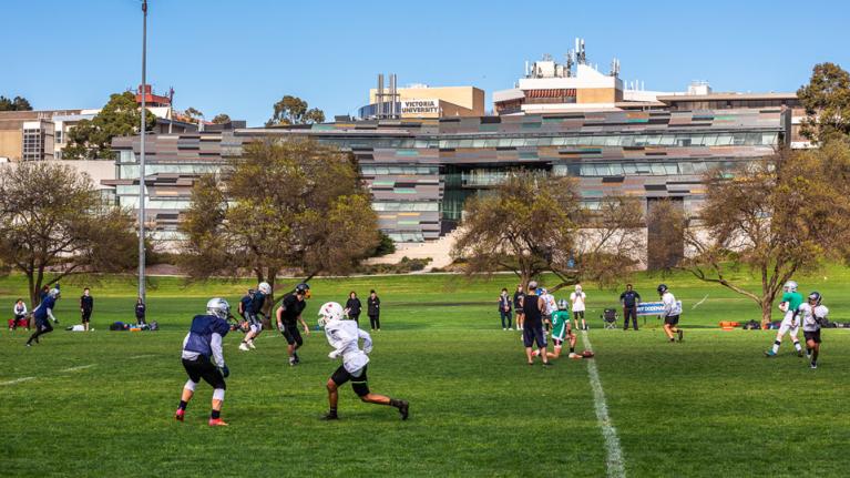 Community sport at VU Footscray Park Campus