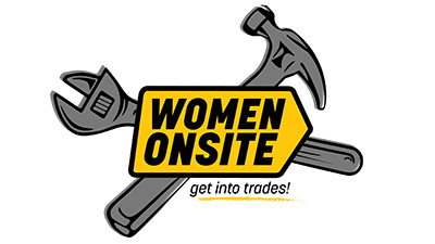 Logo: Women Onsite - Get into trades!