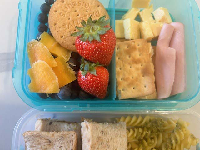 Healthy lunch box options