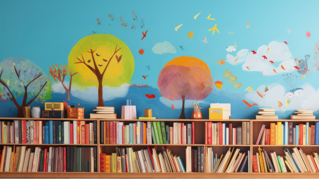 Kids library books