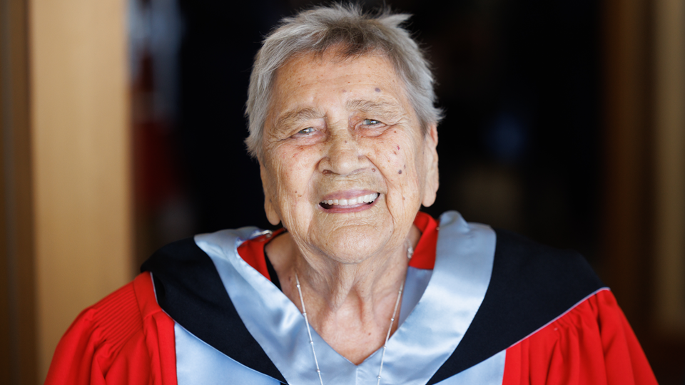 Aboriginal health leader Alma Thorpe awarded Honorary Doctorate