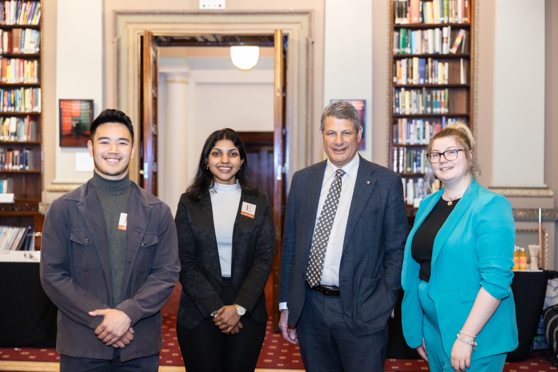 Adsheaya Vasakan with Steve Bracks