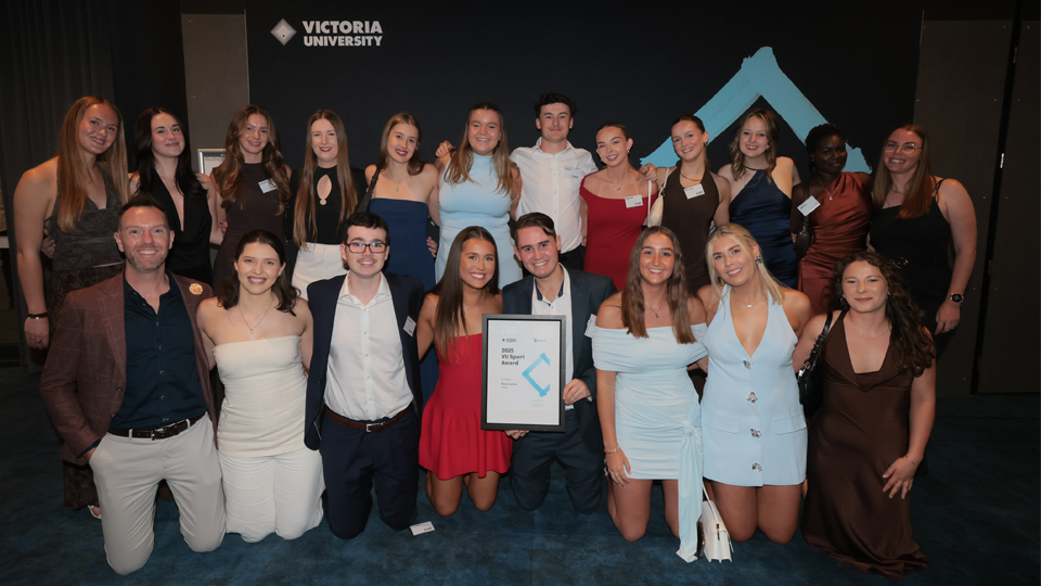 Dedication, brilliance & teamwork at the 2025 Victoria University Sport Awards