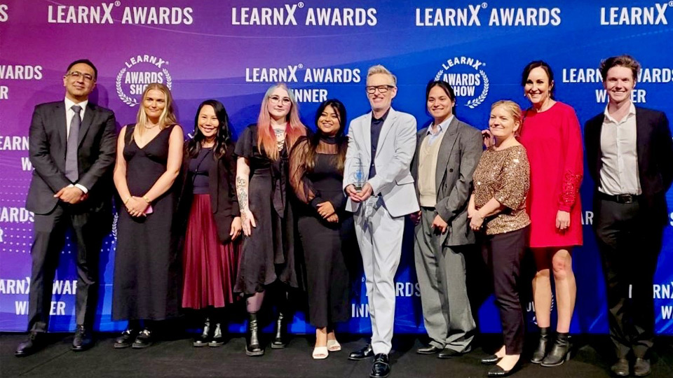 VU Online awarded LearnX Platinum in 5 categories