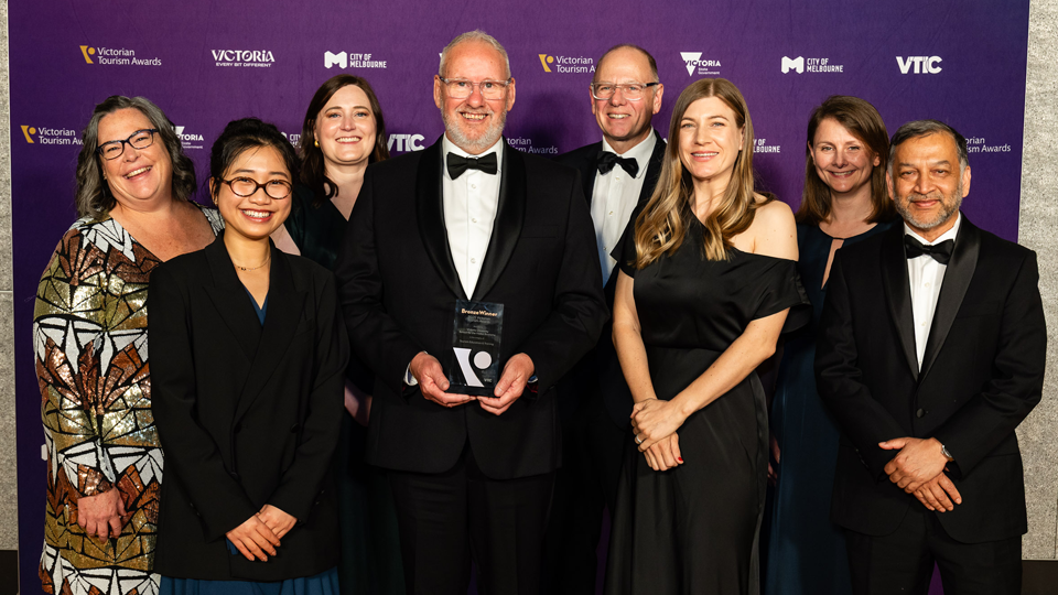 School for the Visitor Economy awarded Bronze at Victorian Tourism Awards