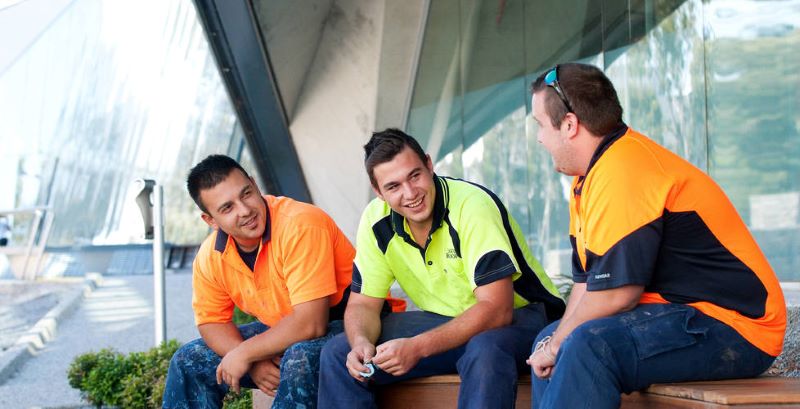 Apprenticeship students at Sunshine Campus
