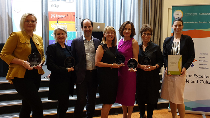 VU takes out half of all awards at the 2019 ATEM Best Practice Awards