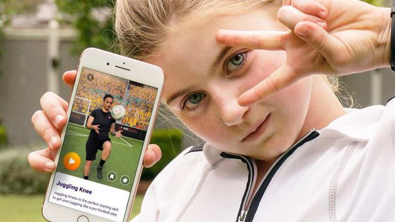 A new app hopes to give kids a sporting chance