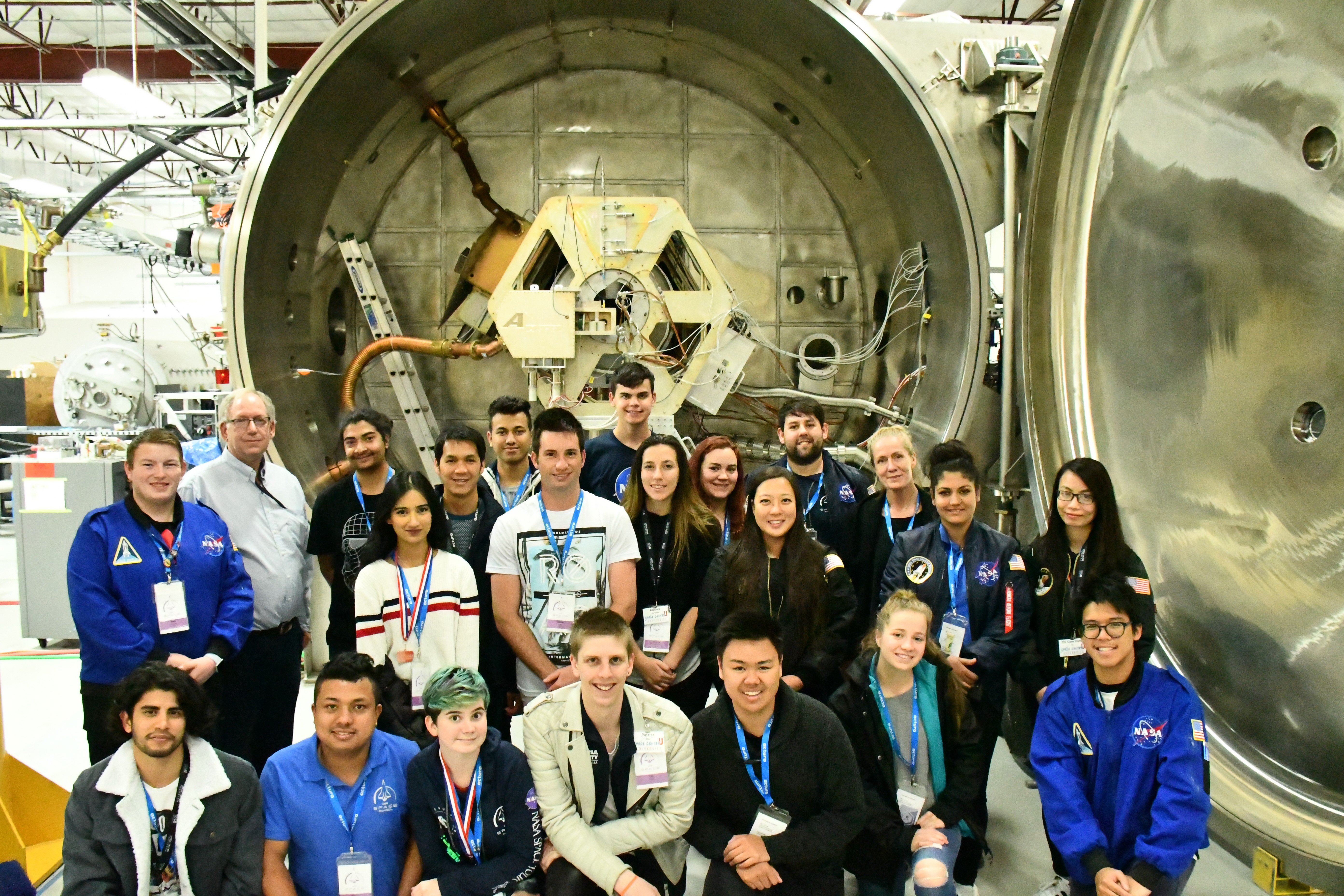 VU Academy students at NASA Johnson Space Centre in USA