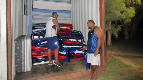 VU donates furniture to Fiji cyclone victims
