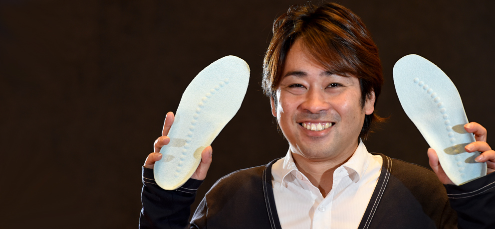 Insoles reduce trips and falls in elderly