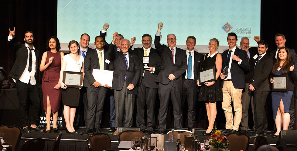 VU Alumni Awards 2016 recipients