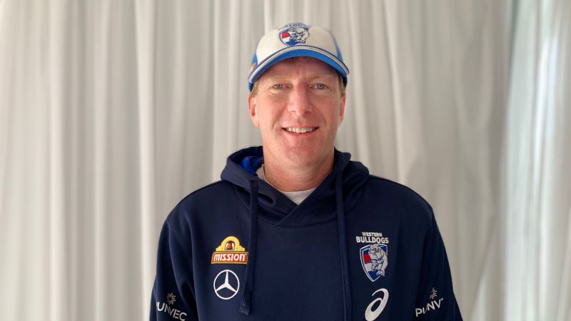 Mat Innes, long-time physical performance manager at the Western Bulldogs, and a VU alumnus