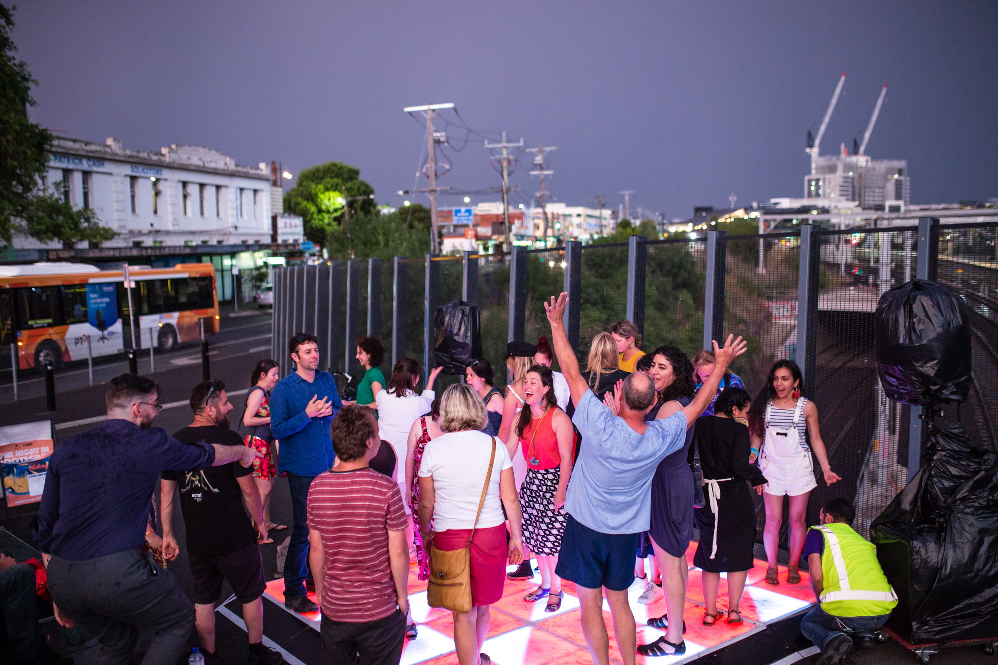 Inaugural One Night in Footscray had people dancing in the street