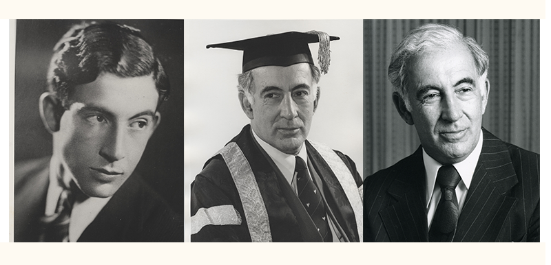  Image - three portraits of Sir Zelman Cowen