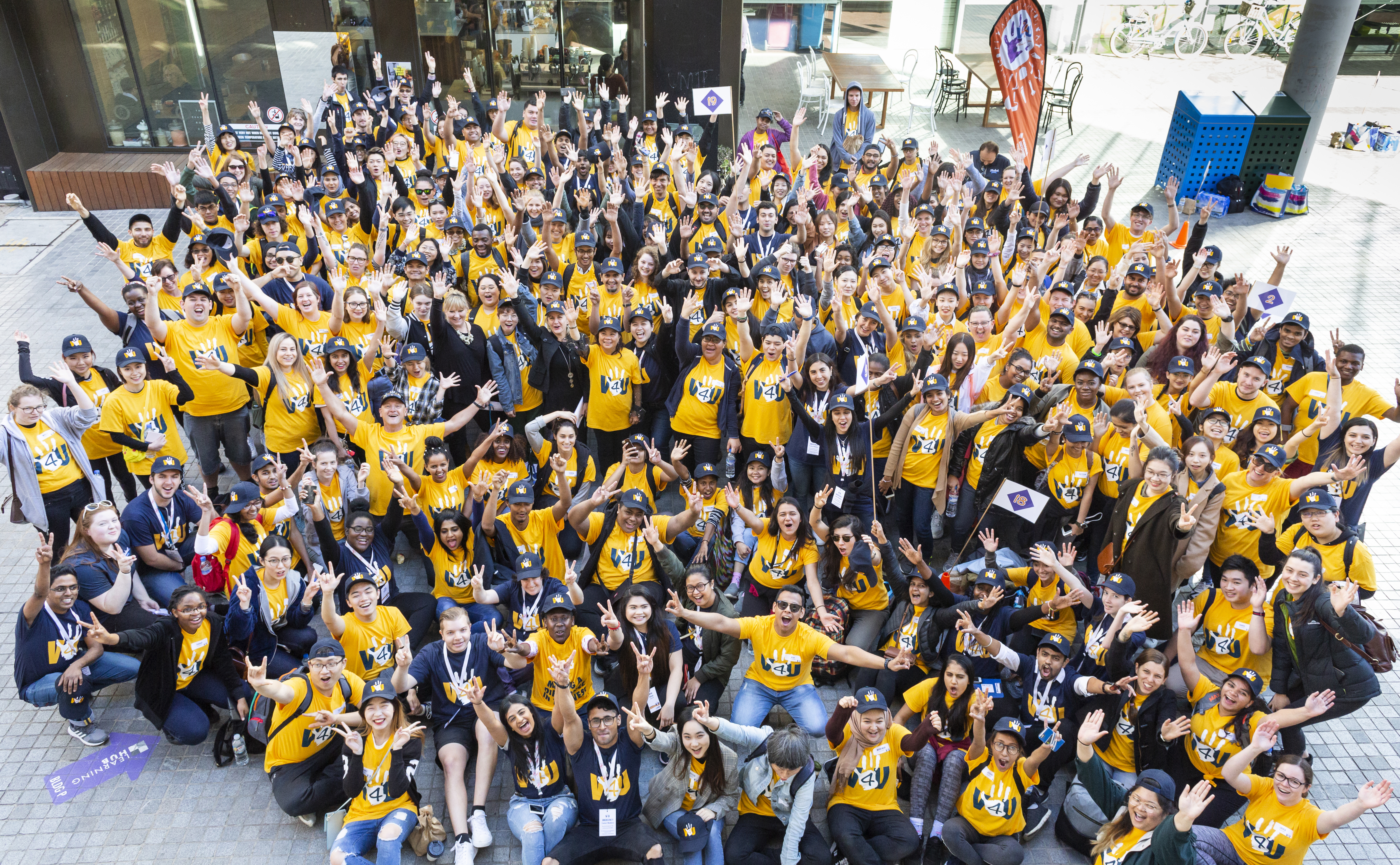 Annual volunteer day draws hundreds