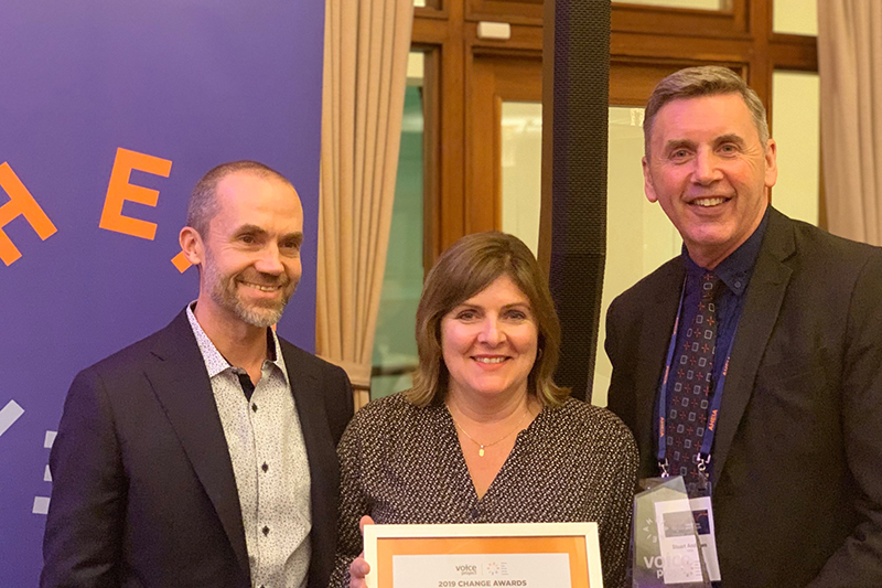 VU wins Voice Project Award