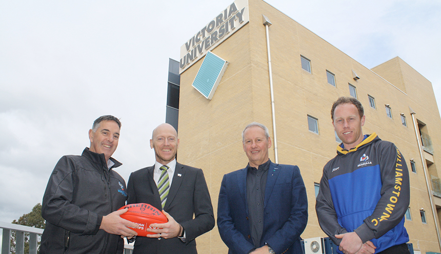 VU partners with Williamstown Football Club