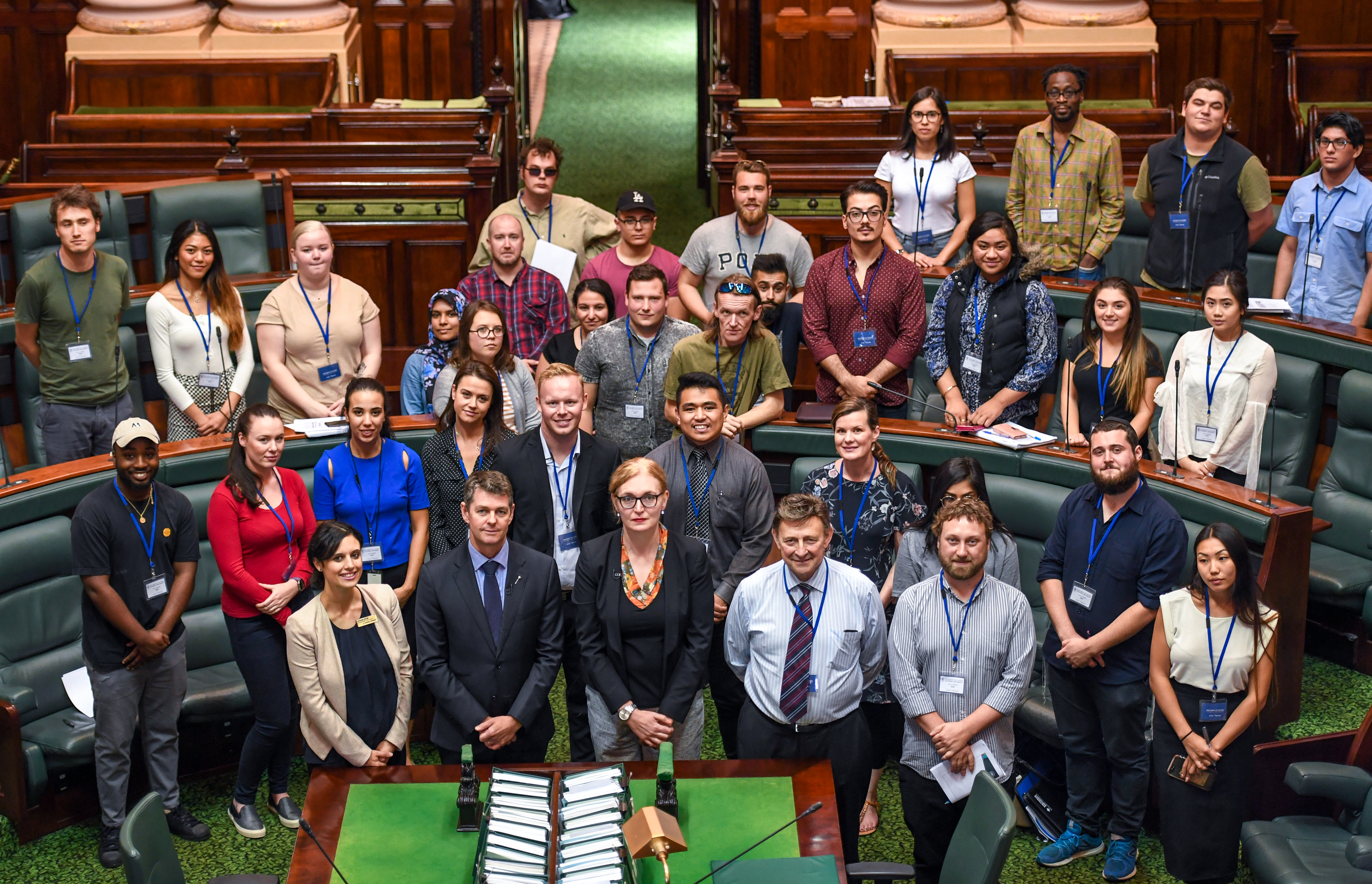 VU Law & Justice students take over Parliament