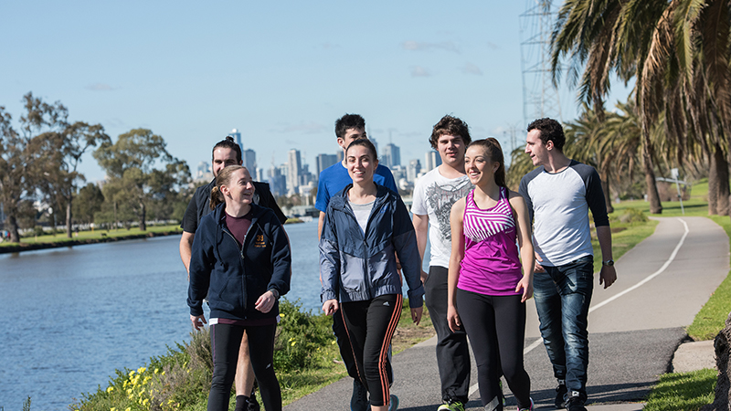 De-stress for exams with VU River Walkers