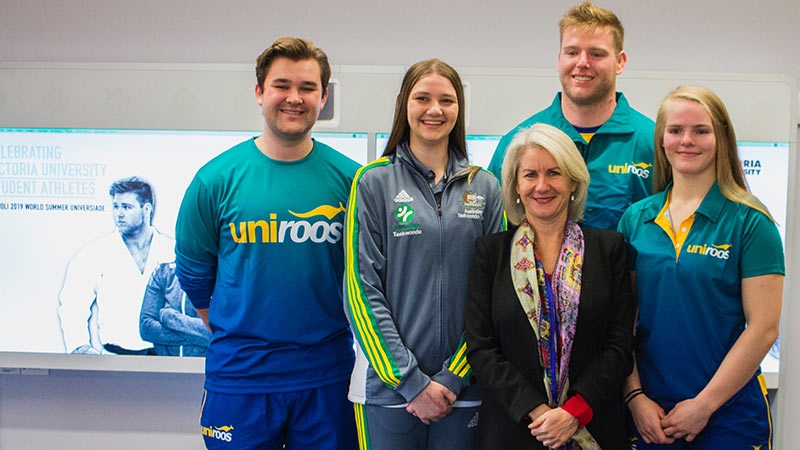 VU elite athletes represent Australia
