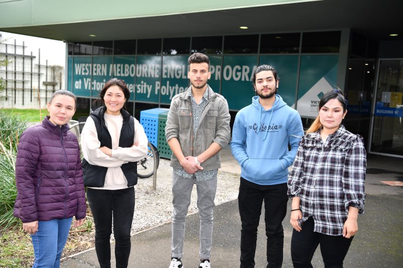 WMEP refugee students