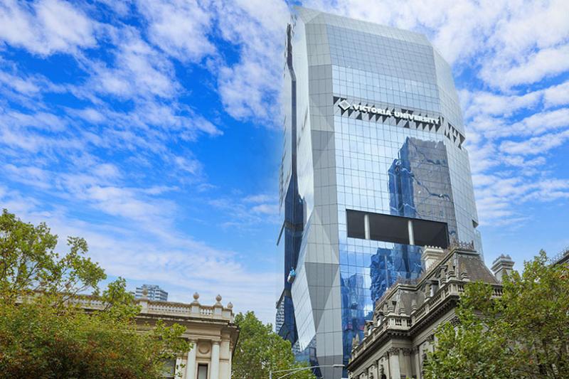 Victoria University City Tower in Melbourne