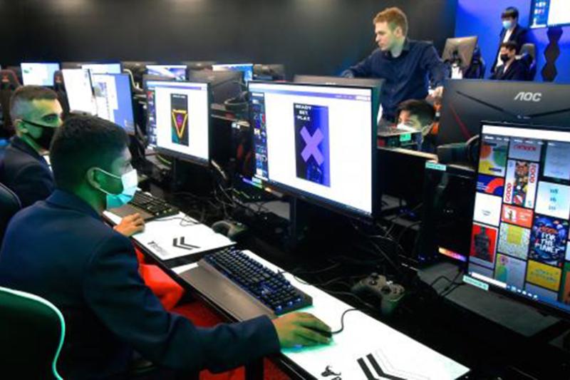 eSports event at Wyndham Tech.