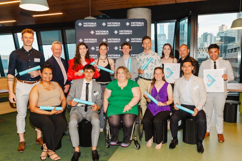 Group of award winners