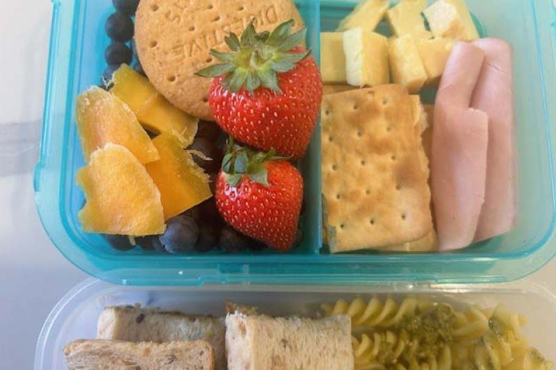 Healthy lunch box options
