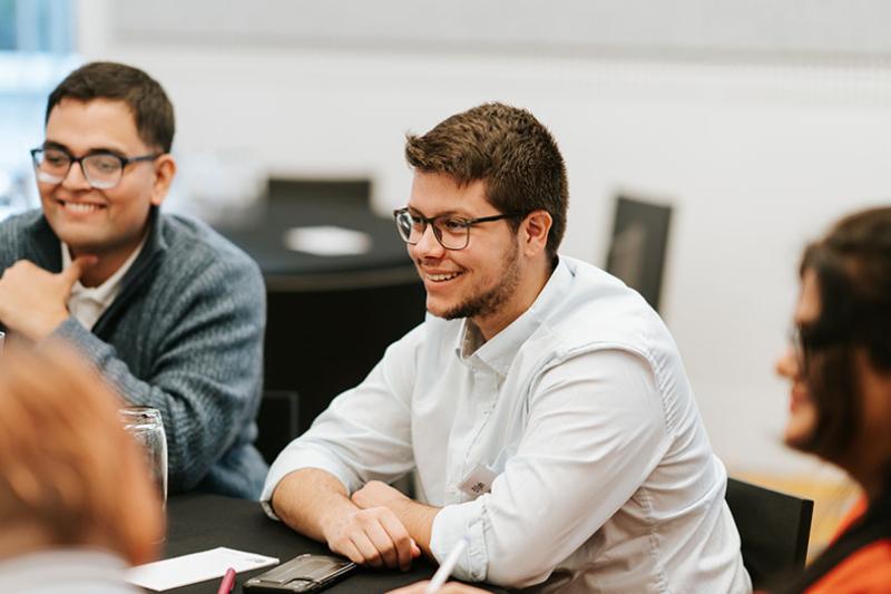 Students attend a VU Leadership conference. 