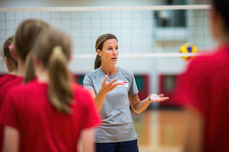 Female coach