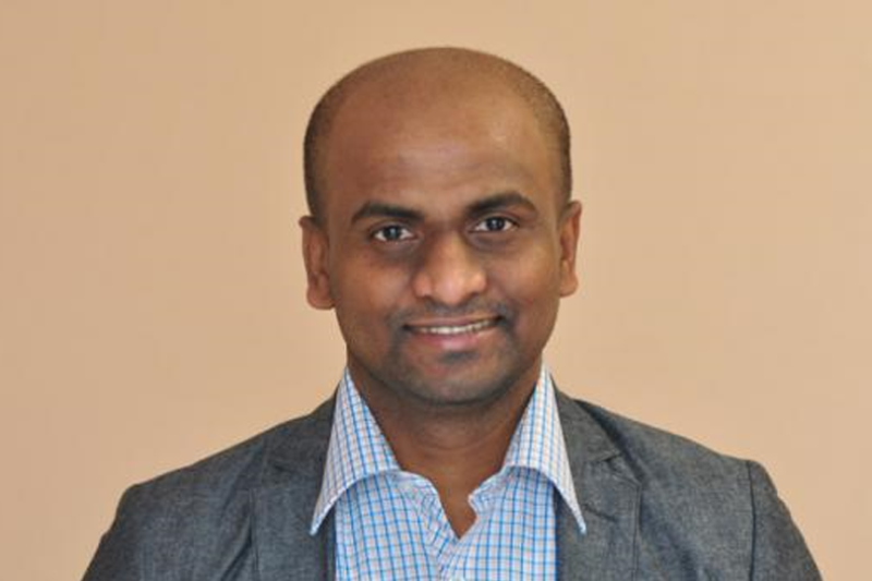 Portrait photograph of Dr Wasantha Liyanage 