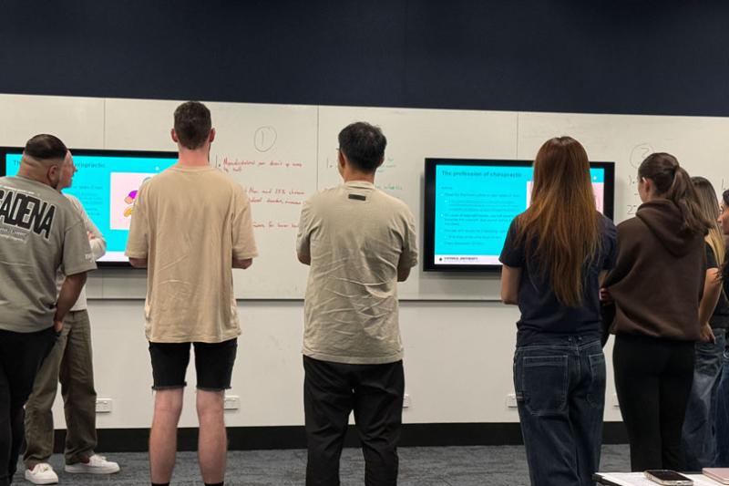 Class has started for VU Chiropractic students