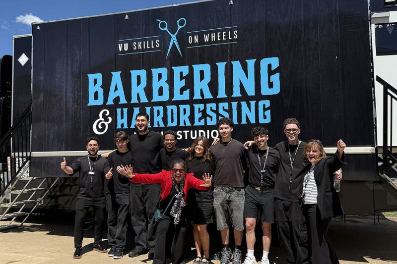 Skills on Wheels rolls in to cut hair and costs