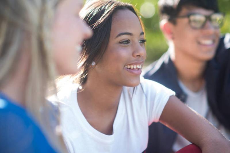  Three students from three different backgrounds