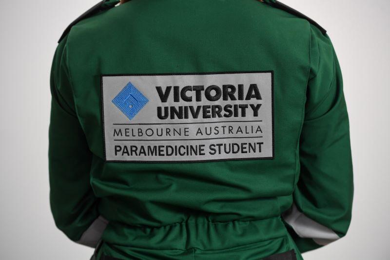  back of paramedic uniform