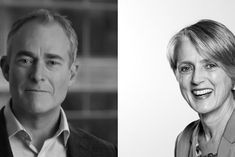 New VUO Board Directors David Barnett (L) and Pru Sanderson (R)