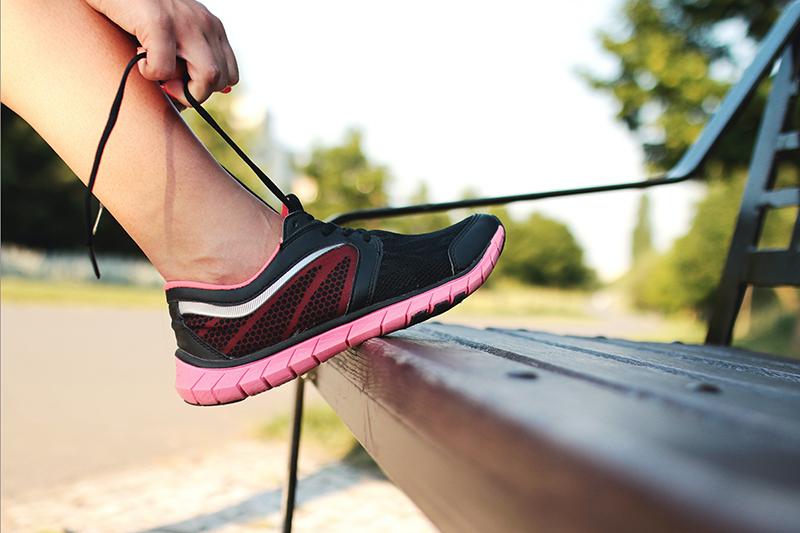 jogging shoes