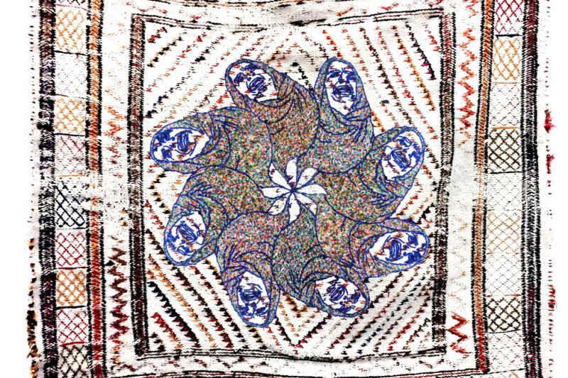  Embroidery by Mohsem Meysami-finalist in tertiary section