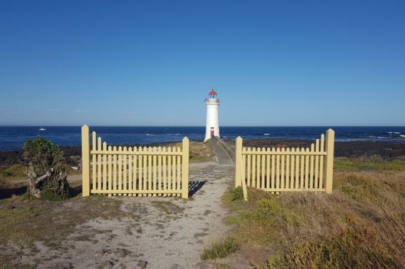  Lighthouse with gate