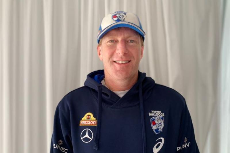 Mat Innes, long-time physical performance manager at the Western Bulldogs, and a VU alumnus