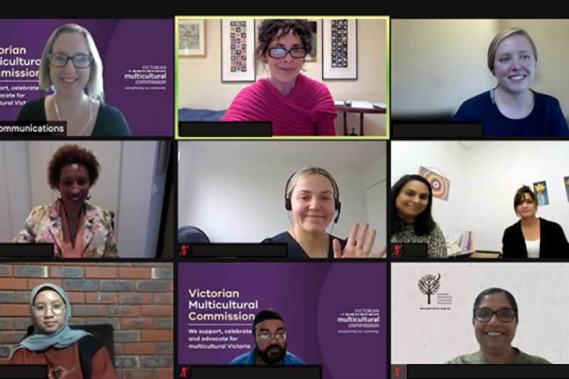   SZCC's Multicultural Communities in Action Program held on Zoom