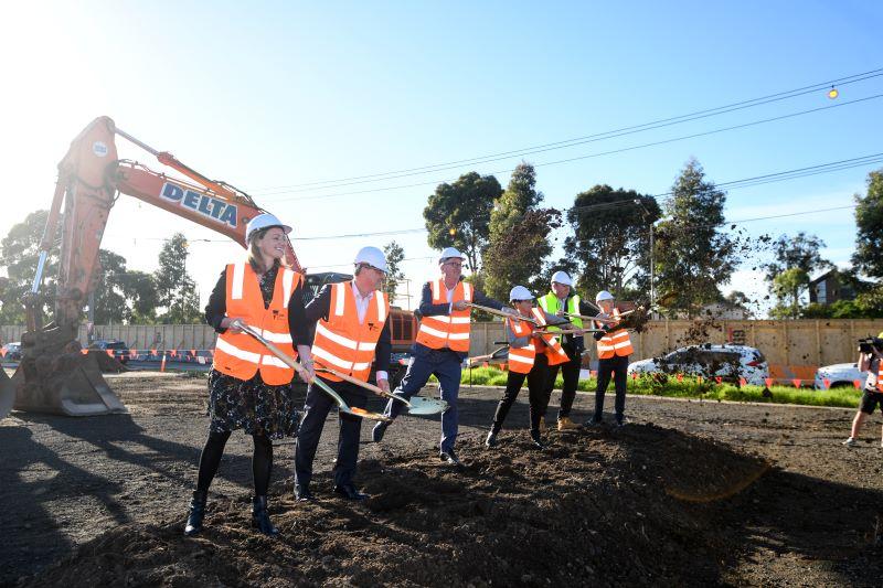  Sod-turning event for new Footscray Hospital