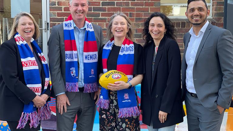 Victoria University partners with Western Bulldogs Community Foundation on new initiative 