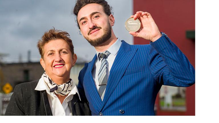 Got milk? VU student wins three global awards for dairy research