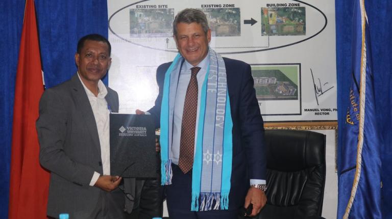 Renewed agreement between VU & the Dili Institute of Technology