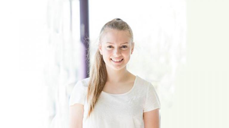 Scholarship student is a leader in sport