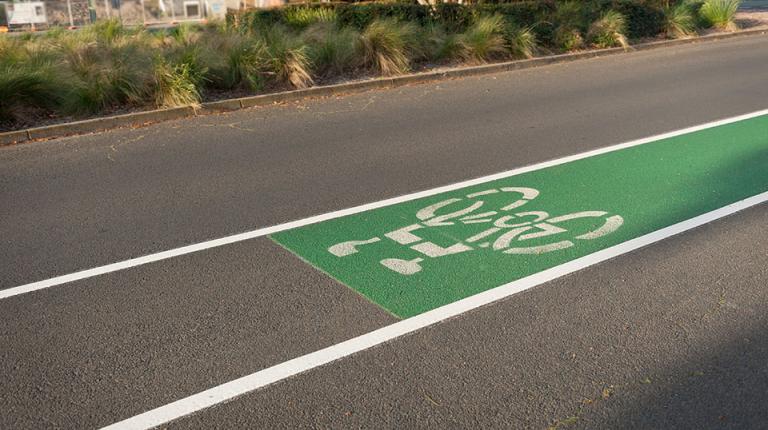 Cycling in the west of Melbourne